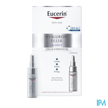 Eucerin Hyaluron-filler X3 Serum Concentraat 6x5ml