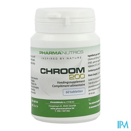 Chroom 200 Picolinaat Tabl 60 Pharmanutrics 3