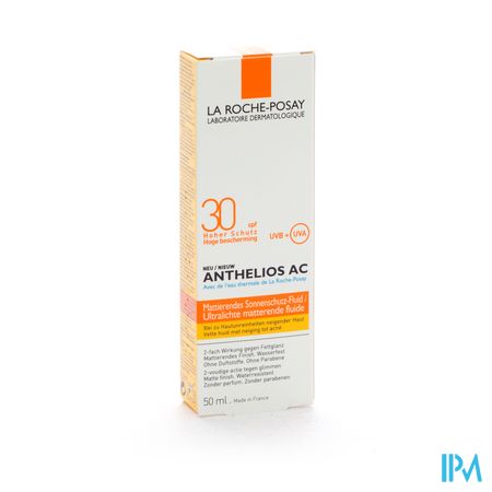 La Roche Posay Anthelios Fluide Ac Ip30 50ml