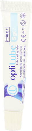 Optilube Steriel Glijmiddel Gel Tube 5g 1