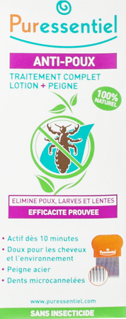 Puressentiel Anti-luizen 100ml + Kam 8