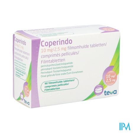 Coperindo 10mg/2,5mg Filmomh Tabl 90