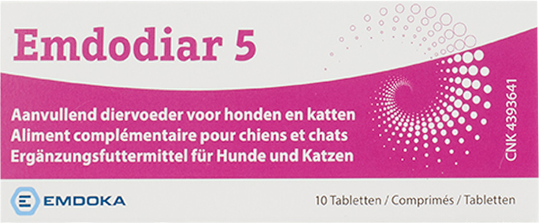 Emdodiar 5 Aanvullend Diervoed. Hond&kat Comp 10 1