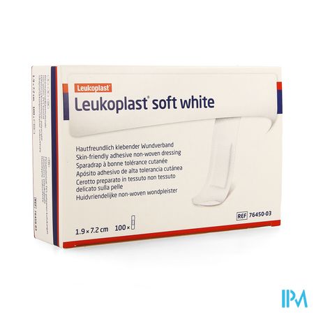 Leukoplast Soft White 19x72mm 100