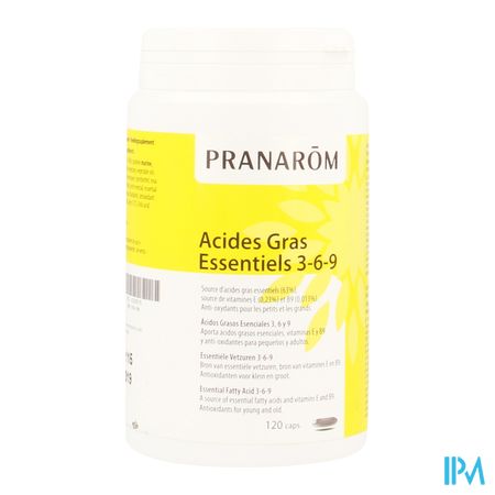 Acides Gras Essentiels 3-6-9 Caps 120 Pranarom 1
