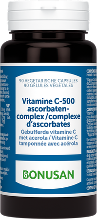 Vitamine C-500 Ascorbatencomplex Caps 90 Bonusan 3