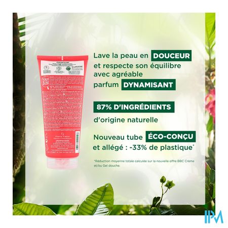 Klorane Lichaam Douchegel Hibiscusbloem 200ml Nf 6