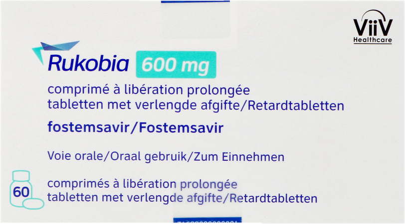 Rukobia 600mg Liberation Prolongee Comp 60 1