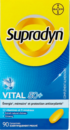 Supradyn Vital 50+ Filmomh Tabl 90 3