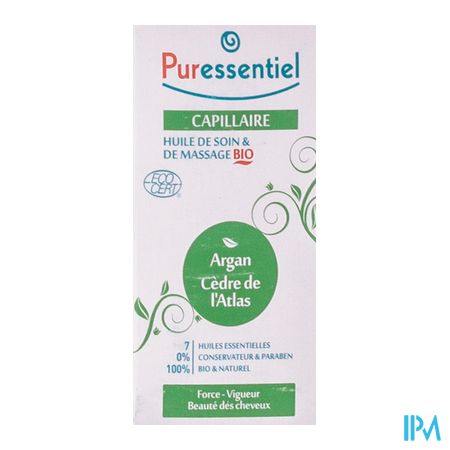 Puressentiel Mass.olie Argan Atlasceder Bio 100ml 2
