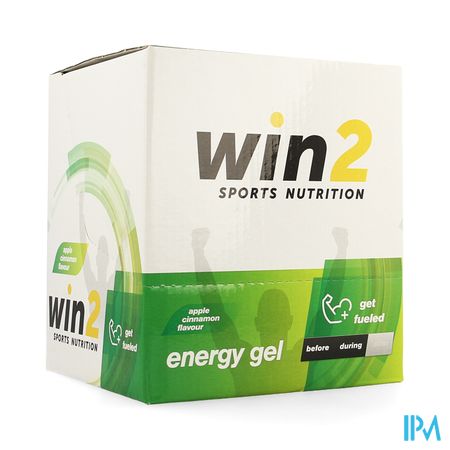 Win2 Energy Gel Appel Kaneel 18x40g