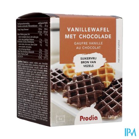 Prodia Wafel Vanille-chocolade 185g 5683 Revogan