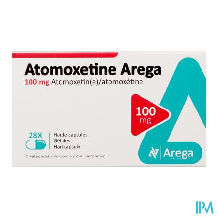 Atomoxetine Arega 100mg Caps 28 Pip 2