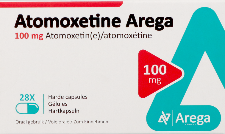 Atomoxetine Arega 100mg Harde Caps 28 Pip 2