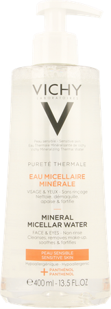 Vichy Pt Micellair Water Gevoelige Huid 400ml 2