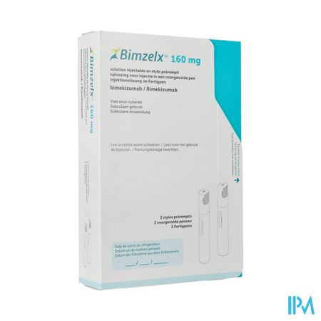 Bimzelx 160mg Opl Inj Voorgevulde Pen 2