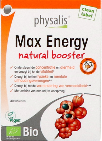 Physalis Max Energy Bio Comp 30 Nf 8