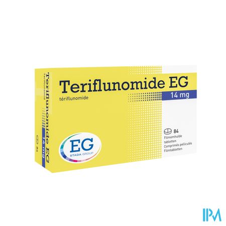 Teriflunomide EG 14Mg Filmomh Tabl 84