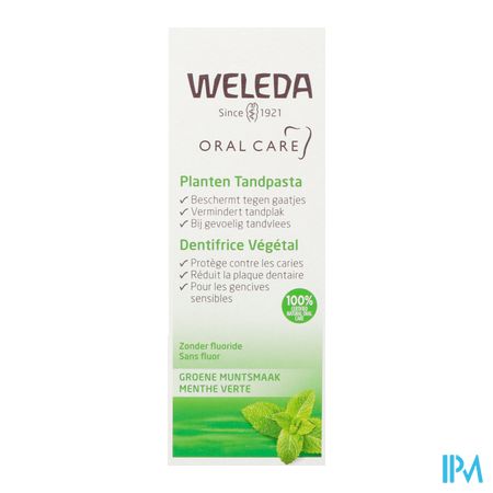 Weleda Dentifrice Vegetal Tube 75ml 4