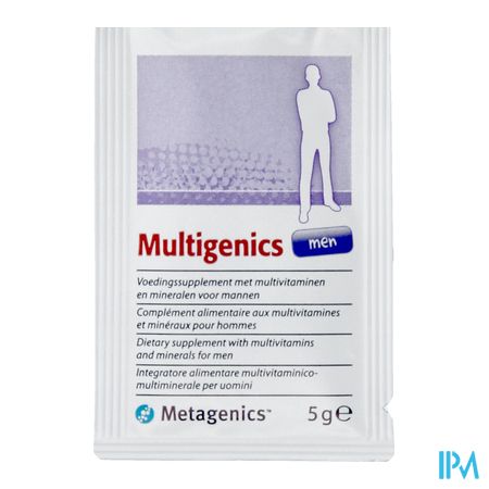 Multigenics Men Pdr Zakje 30 7286 Metagenics 3