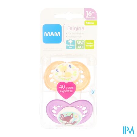 Mam Fopspeen Original +16m Meisje 1