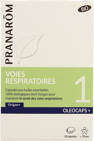 Pranarom Oleocaps+ Bio 1 Voies Respi Caps 30 3