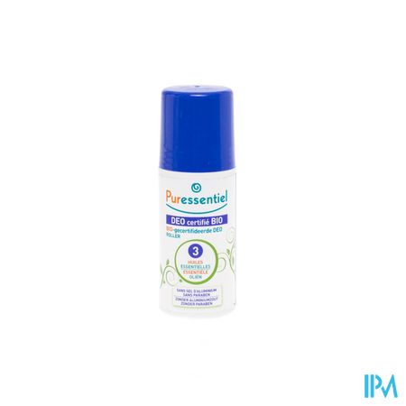 Puressentiel Deo Bille Bio 3 Huiles Ess. 50ml