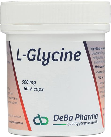 l-glycine V-caps 60x500mg Deba 3
