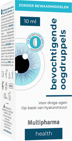 Multipharma Bevochtigende Oogdruppels 10ml 4