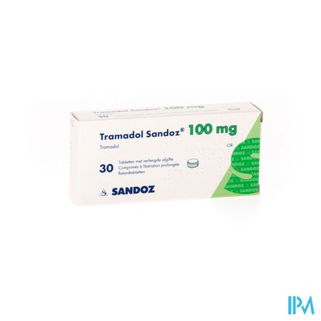 Tramadol 100 Sandoz Tabl Verl Afgifte 30 X 100mg 1