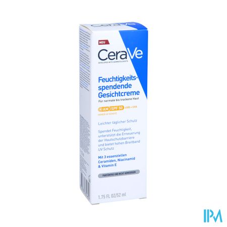 Cerave Cr Hydra Visage Ip50 52ml