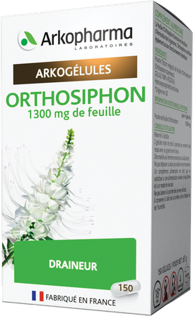 Arkogelules Orthosiphon Vegetal Caps 150 8