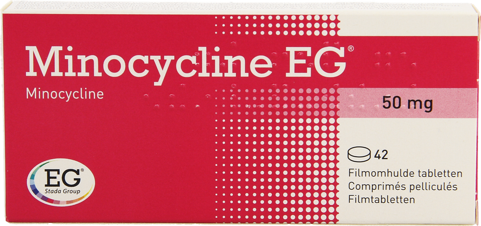 Minocycline EG  50 Mg Comp Pell 42 1