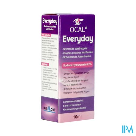 Ocal Everyday Gouttes Yeux Fl 10ml