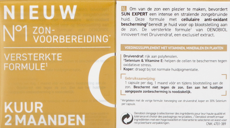 Oenobiol Sun Expert Caps 2x30 1