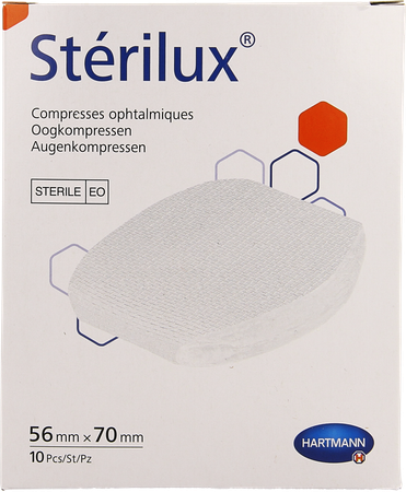 Sterilux Comp.ocul. 56x70 St.10 P/s 2