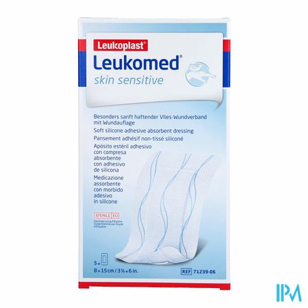 Leukomed Skin Sens. 8cmx15cm 5 2