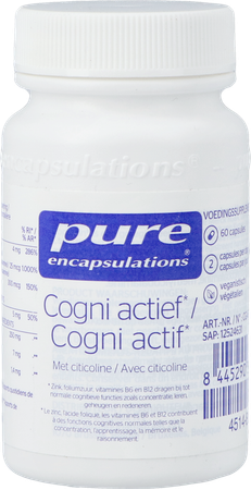Pure Encapsulations Cogni Actief V-caps 60 2