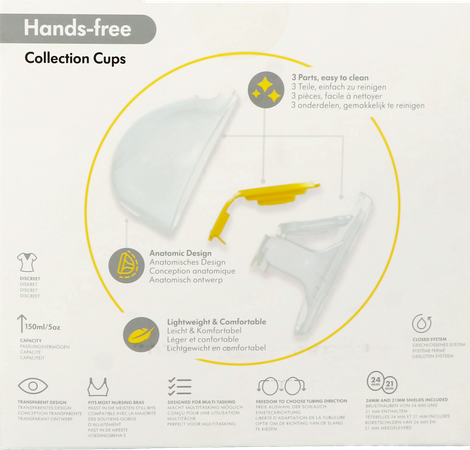 Medela Hands-free Collection Cups 2 10