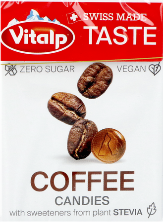 Vitalp Snoepje Koffie Z/suiker Stevia 25g 1