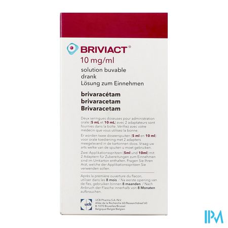 Briviact 10mg/ml drank (300ml) 4