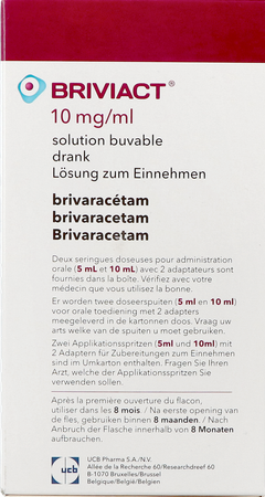 Briviact 10mg/ml drank (300ml) 4