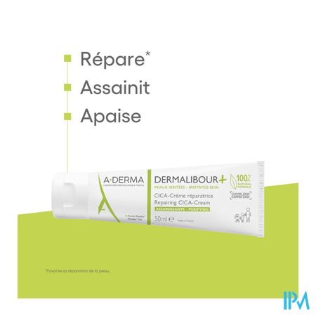 Aderma Dermalibour+ Cica Creme Herstellend 50ml 19