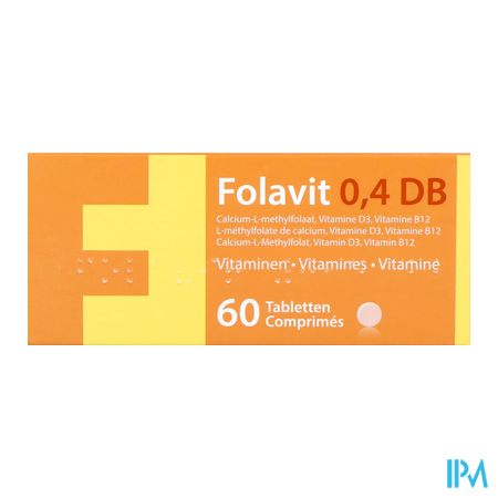 Folavit 0,4mg Db Tabl 60 3