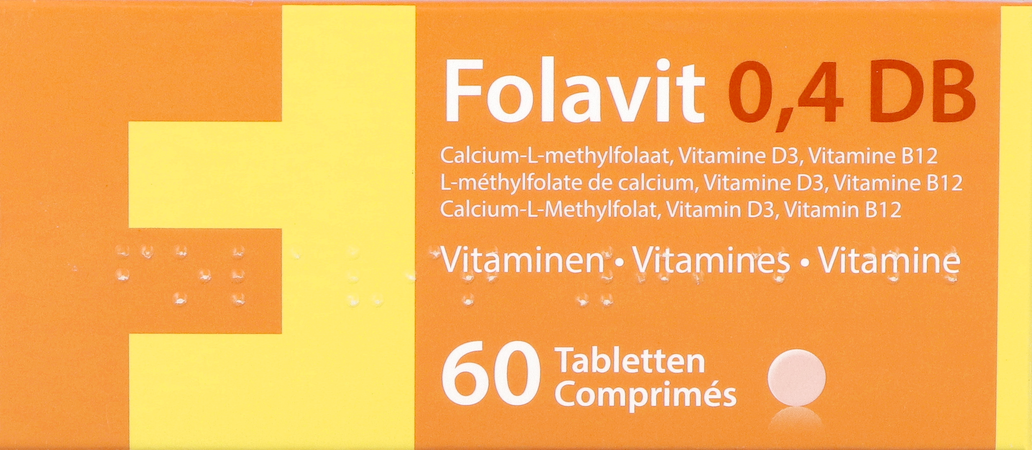 Folavit 0,4mg Db Tabl 60 3