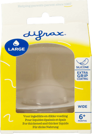 Difrax Tetine Natural Wide Large 678 2