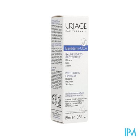 Uriage Bariederm Levres Baume Tube 15ml