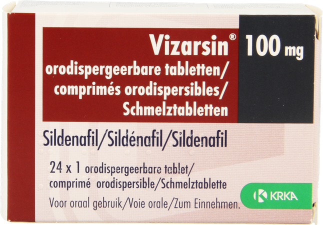 Vizarsin 100mg Comp Orodisp. 24 X 100mg 1