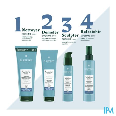 Furterer Sublime Curl Sh Activat. Boucles 200ml Nf 9