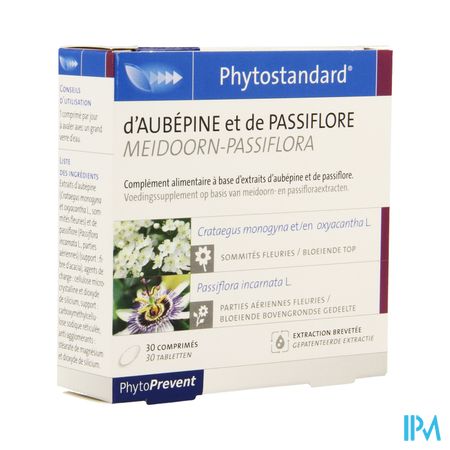 Phytostandard Meidoorn-passiflora Comp 30 Blister